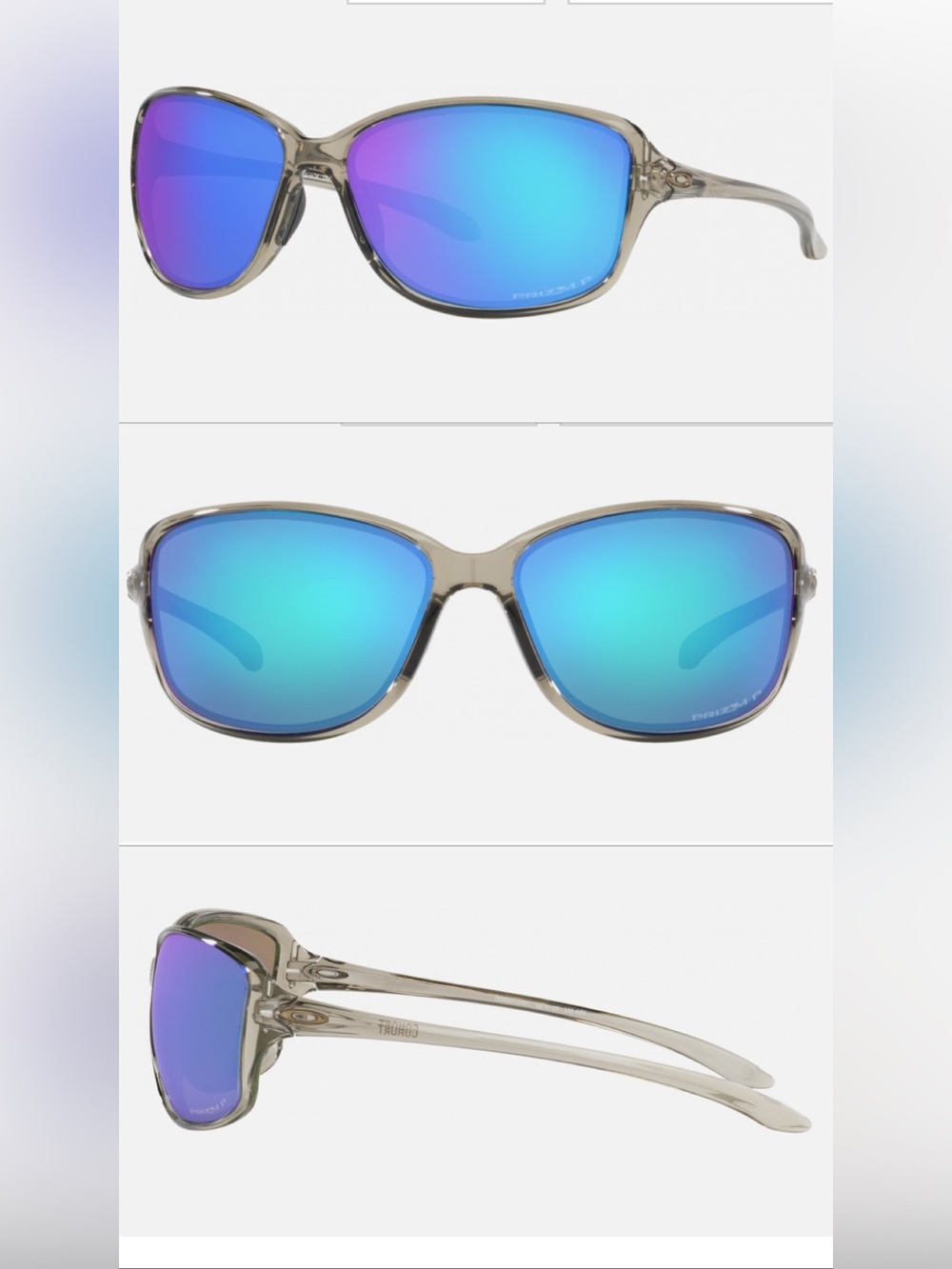 OAKLEY Polarized Blue Mirrored Sunglasses